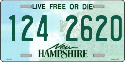 NH license plate 1242620