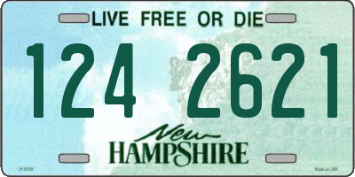 NH license plate 1242621