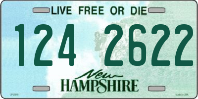 NH license plate 1242622