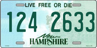 NH license plate 1242633