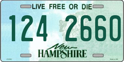 NH license plate 1242660