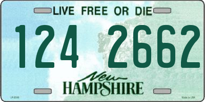 NH license plate 1242662