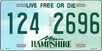 NH license plate 1242696