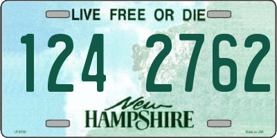 NH license plate 1242762