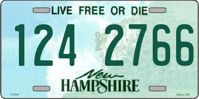 NH license plate 1242766
