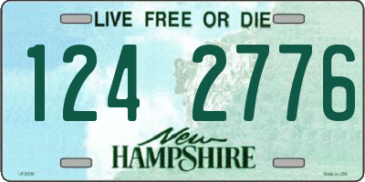 NH license plate 1242776