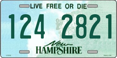 NH license plate 1242821