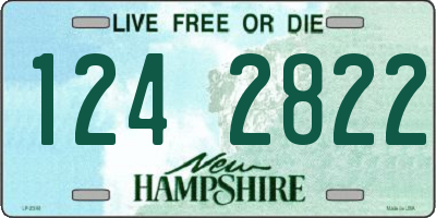 NH license plate 1242822