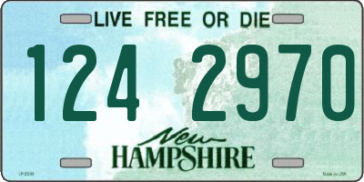 NH license plate 1242970