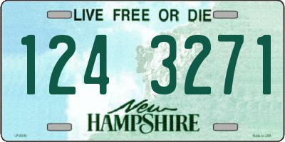 NH license plate 1243271