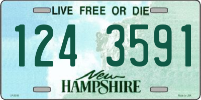 NH license plate 1243591