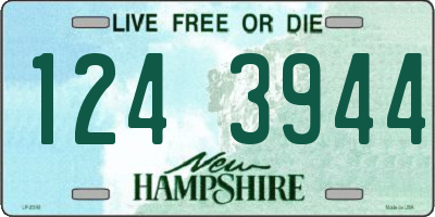 NH license plate 1243944