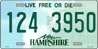 NH license plate 1243950