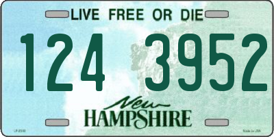 NH license plate 1243952