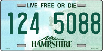 NH license plate 1245088