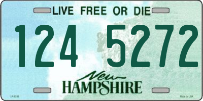 NH license plate 1245272