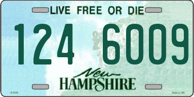 NH license plate 1246009