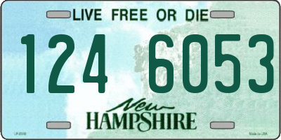 NH license plate 1246053