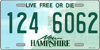 NH license plate 1246062