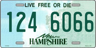 NH license plate 1246066