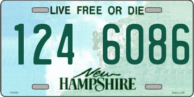 NH license plate 1246086
