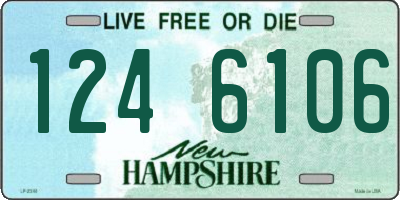 NH license plate 1246106