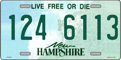 NH license plate 1246113