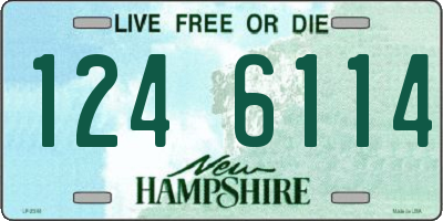 NH license plate 1246114