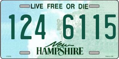 NH license plate 1246115