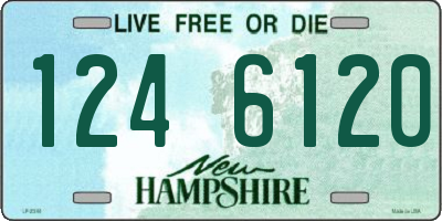 NH license plate 1246120