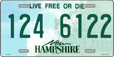 NH license plate 1246122