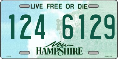 NH license plate 1246129