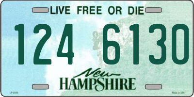 NH license plate 1246130