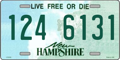 NH license plate 1246131