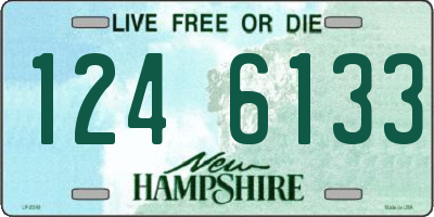 NH license plate 1246133