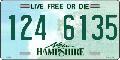 NH license plate 1246135