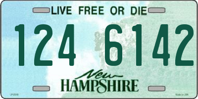 NH license plate 1246142