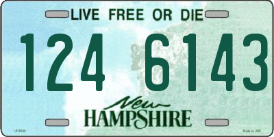 NH license plate 1246143
