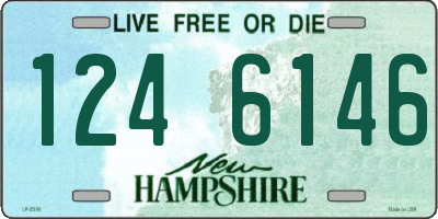 NH license plate 1246146
