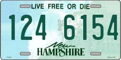 NH license plate 1246154