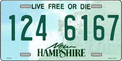 NH license plate 1246167