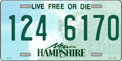NH license plate 1246170