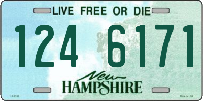NH license plate 1246171