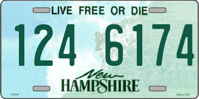 NH license plate 1246174