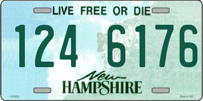 NH license plate 1246176
