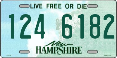 NH license plate 1246182