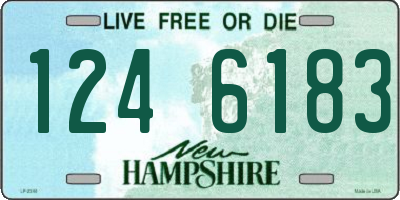 NH license plate 1246183