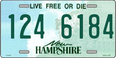 NH license plate 1246184