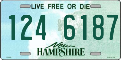 NH license plate 1246187