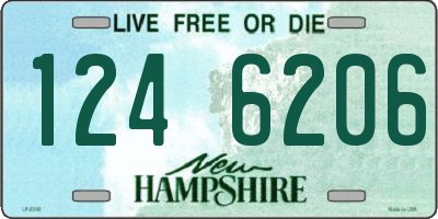NH license plate 1246206